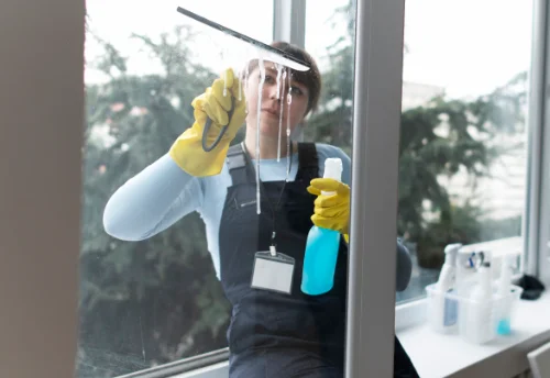 Nettoyage de vitres intérieures et extérieures à Saint-Martin-Château